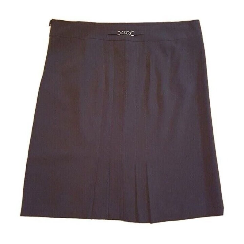 NEW Black Mini Skirt Plus Size Pleated Short Dress Pencil Investments 14